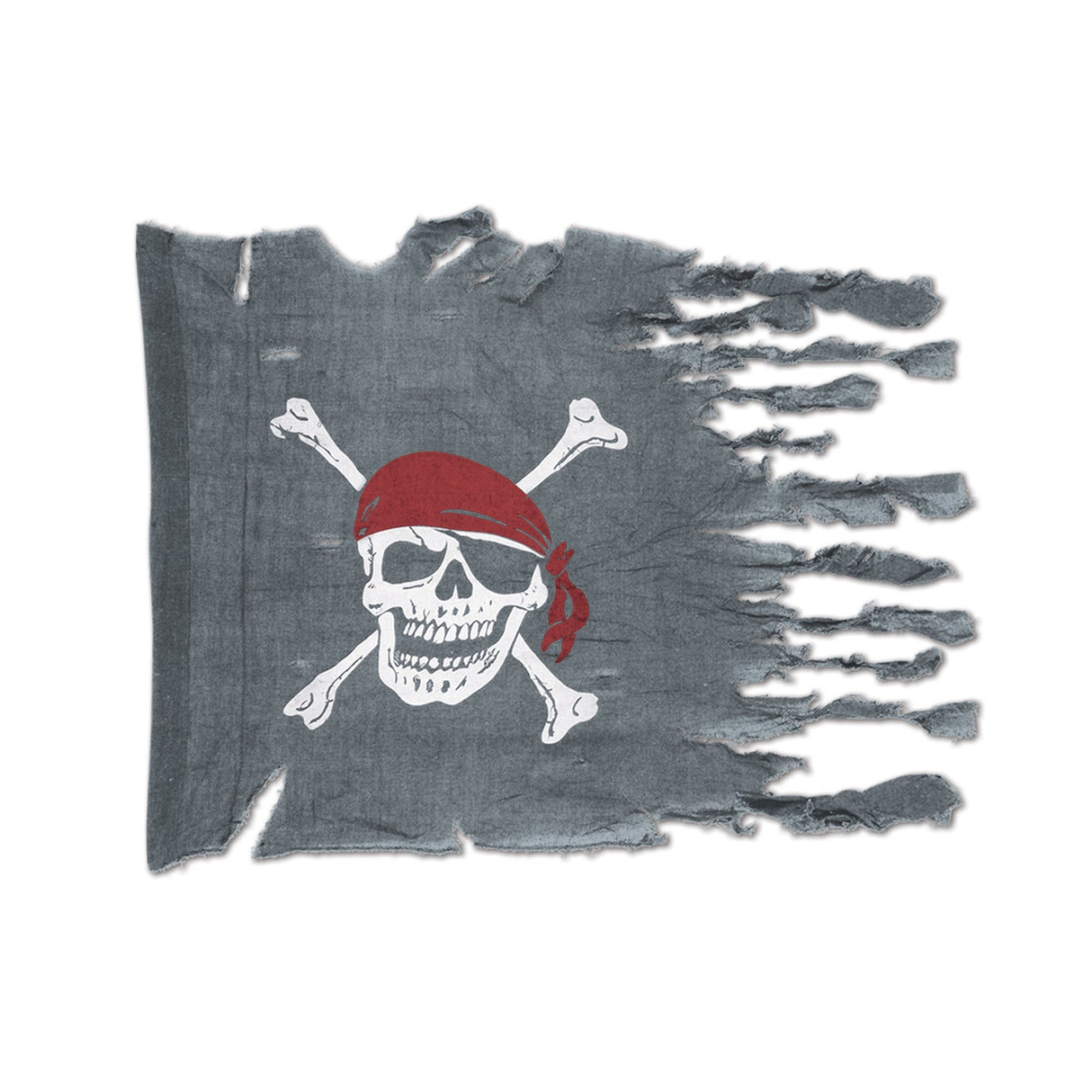 Flags, Party, Weathered Pirate, 29 x 40 Inch, Fabric,12 - 1 COUNT