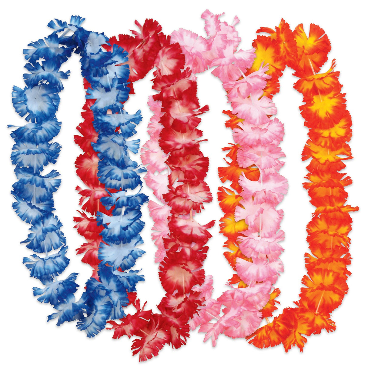 Party Accessories, Lei, Hawaiian Floral,6 - 1 COUNT