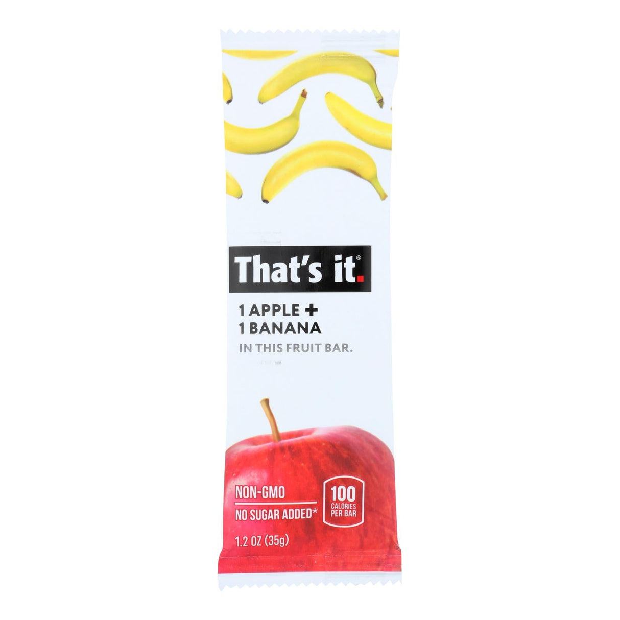 Bars, Fruit, Apple & Banana,12 - 1.2 OUNCE