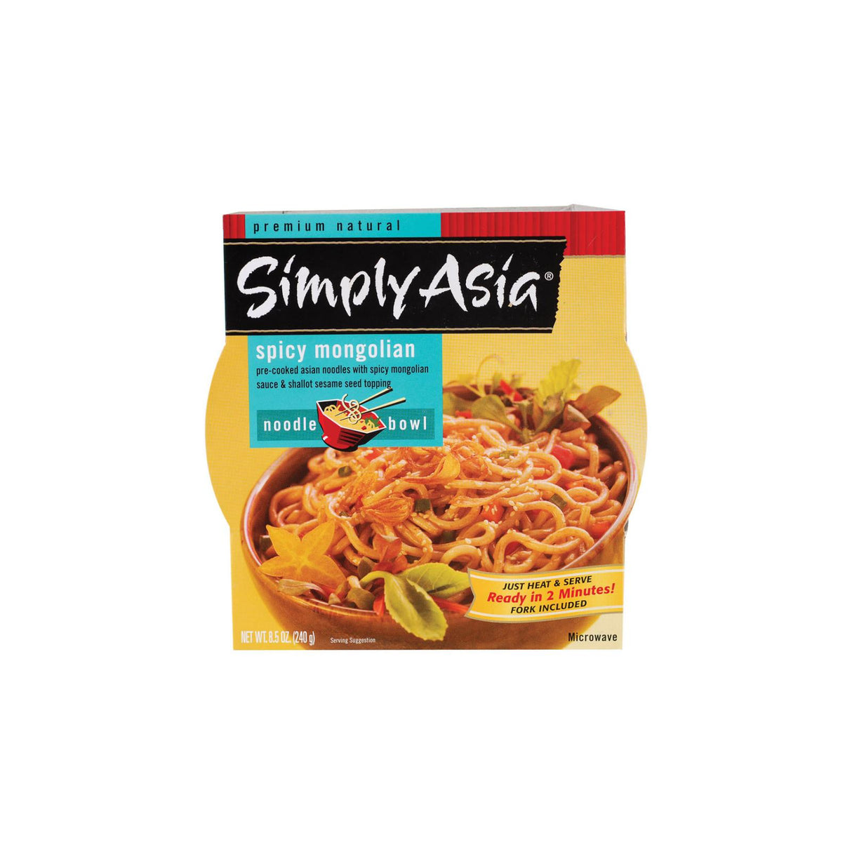 Soup Bowls, Spicy Mongolian, with Sauce & Toppings,6 - 8.5 OUNCE