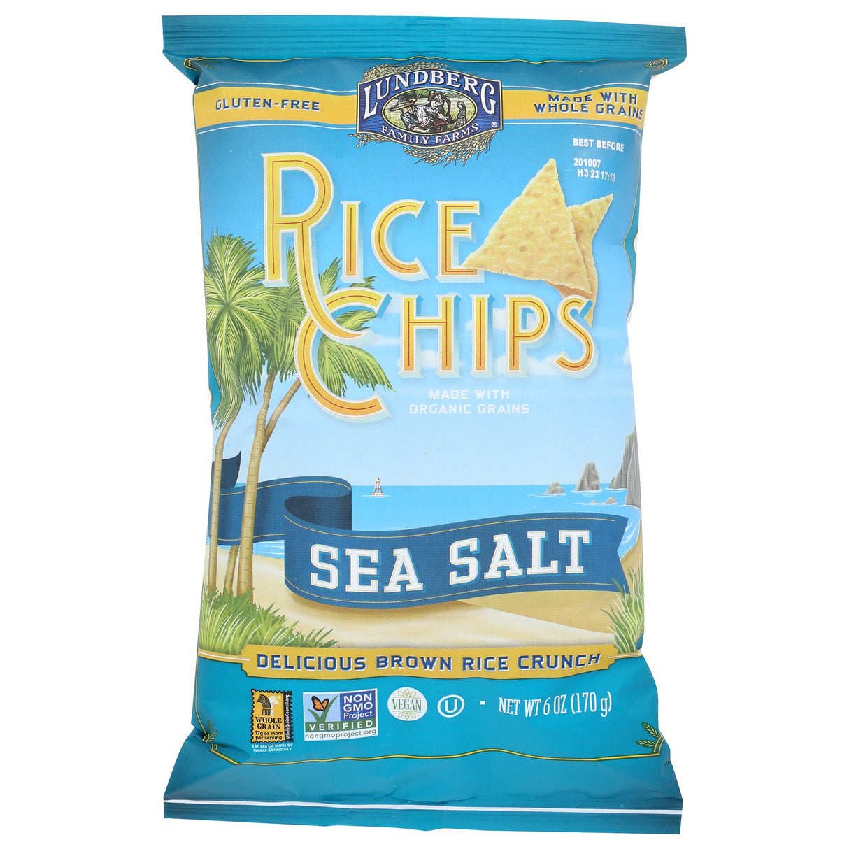Chips, Rice, Sea Salt,12 - 6 OUNCE