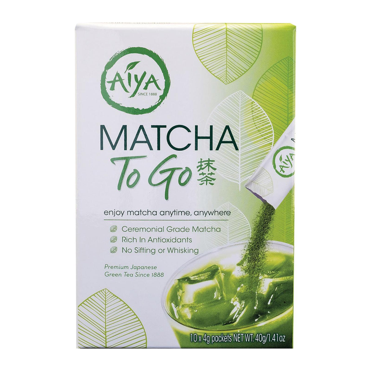 Tea Powder, Matcha, Single-Serve, 4 Gram,8 - 10 COUNT