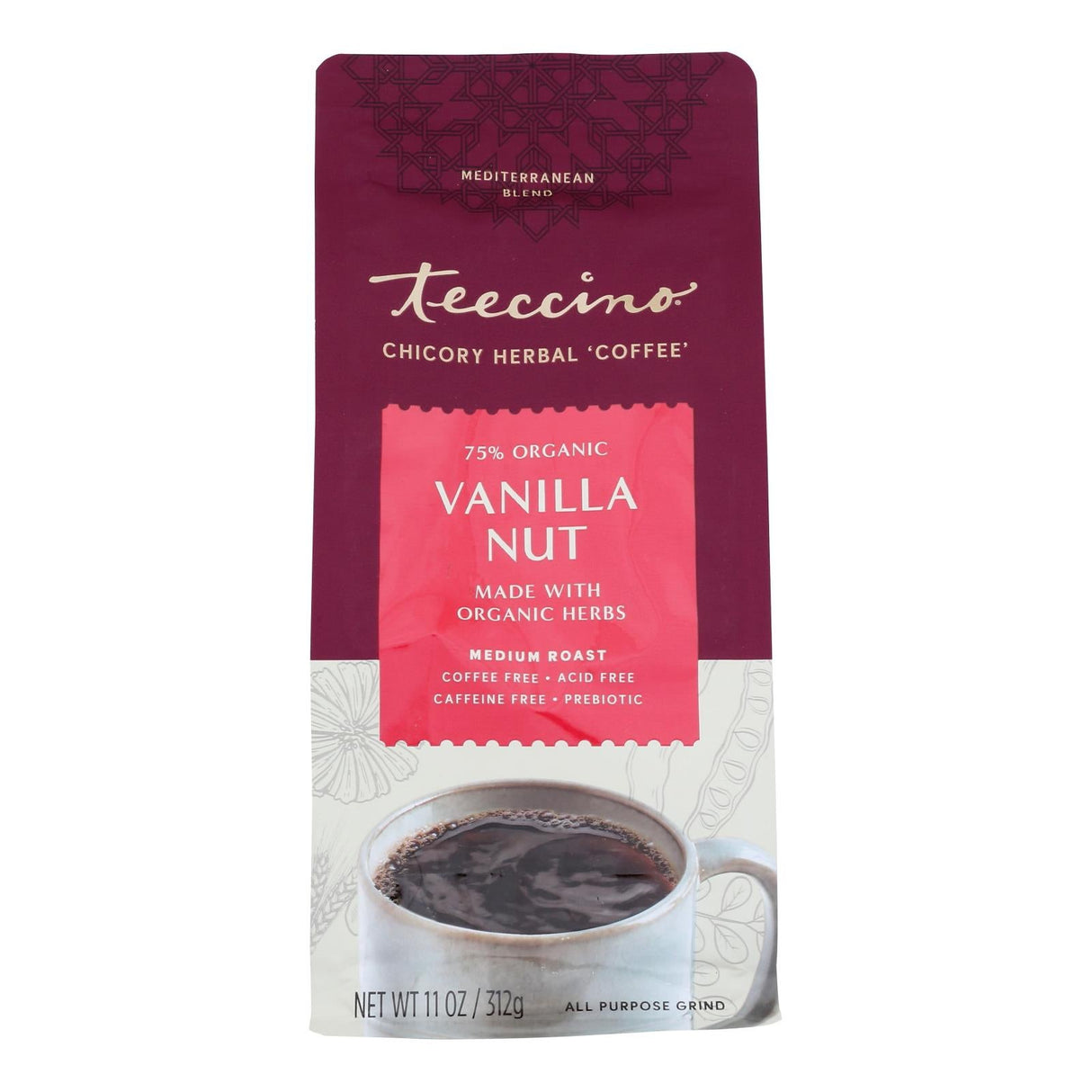 Coffee, Ground, Vanilla Nut, Medium Roast, Decaffeinated,6 - 11 OUNCE