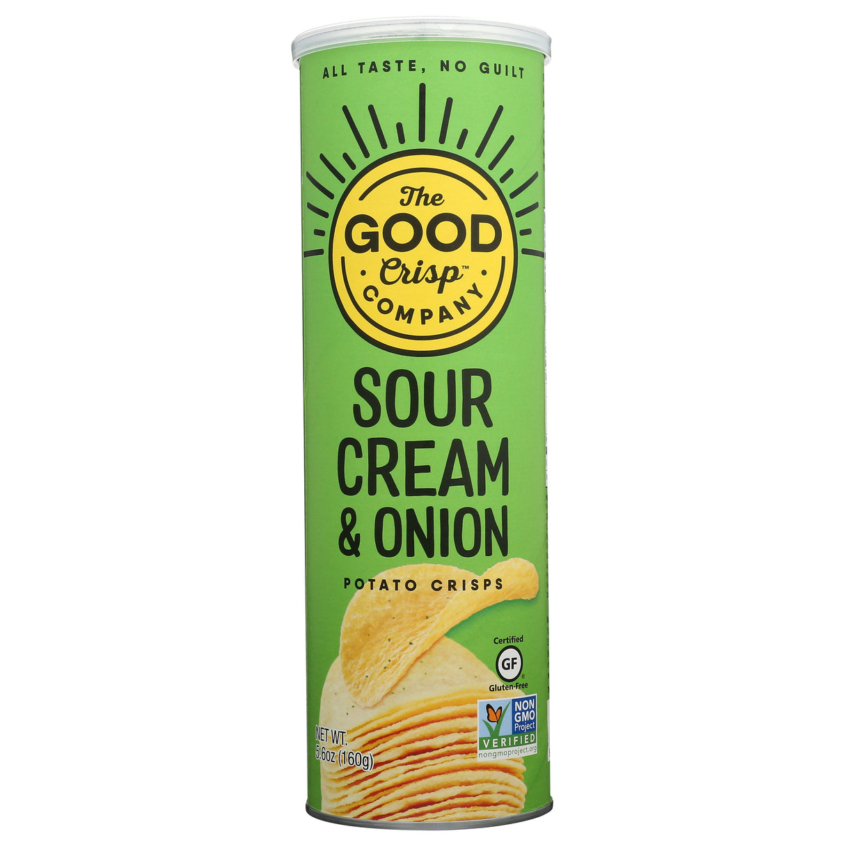 Crisps, Potato, Sour Cream & Onion,8 - 5.6 OUNCE