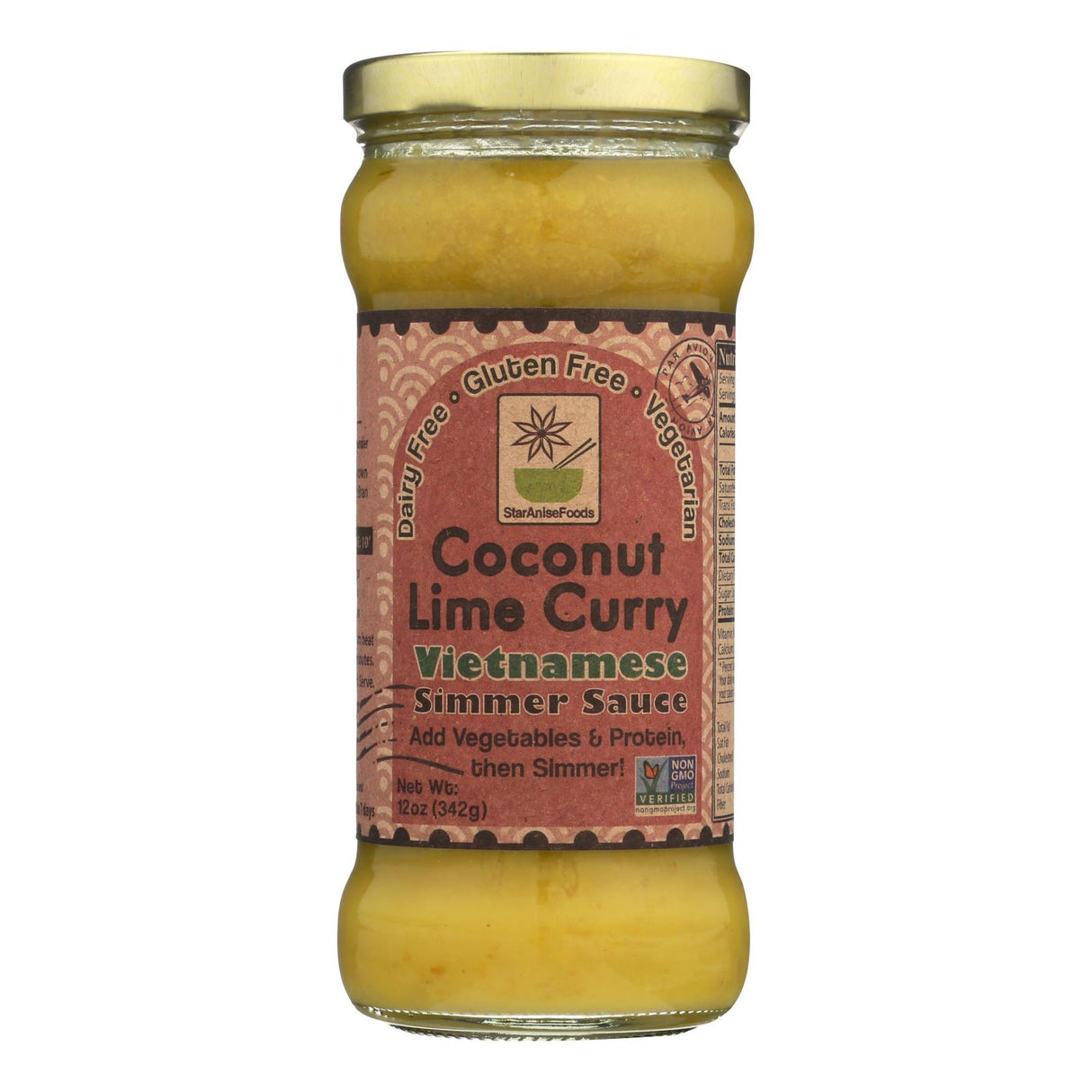 Sauce, Vietnamese Simmer, Coconut Lime Curry,6 - 12 OUNCE