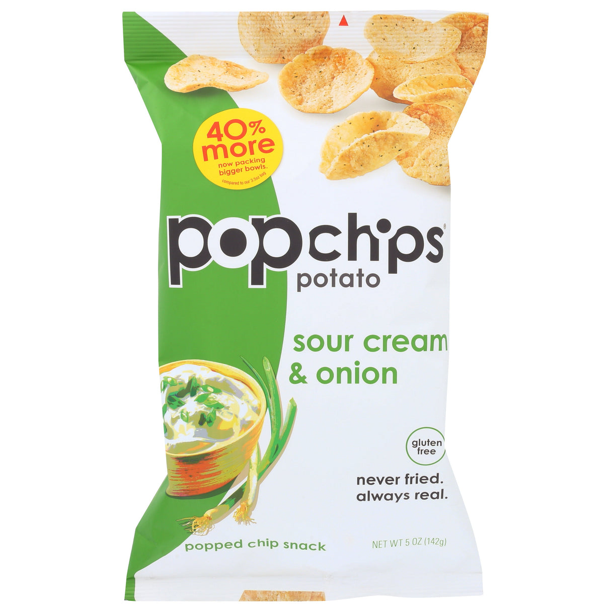 Chips, Potato, Sour Cream & Onion,12 - 5 OUNCE