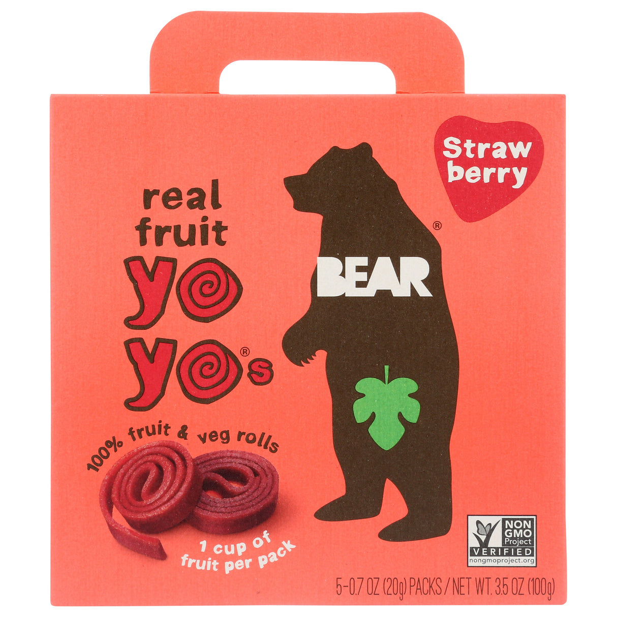 Snacks, Fruit Roll, Strawberry Yo Yo, 0.07 Ounce,6 - 5 COUNT