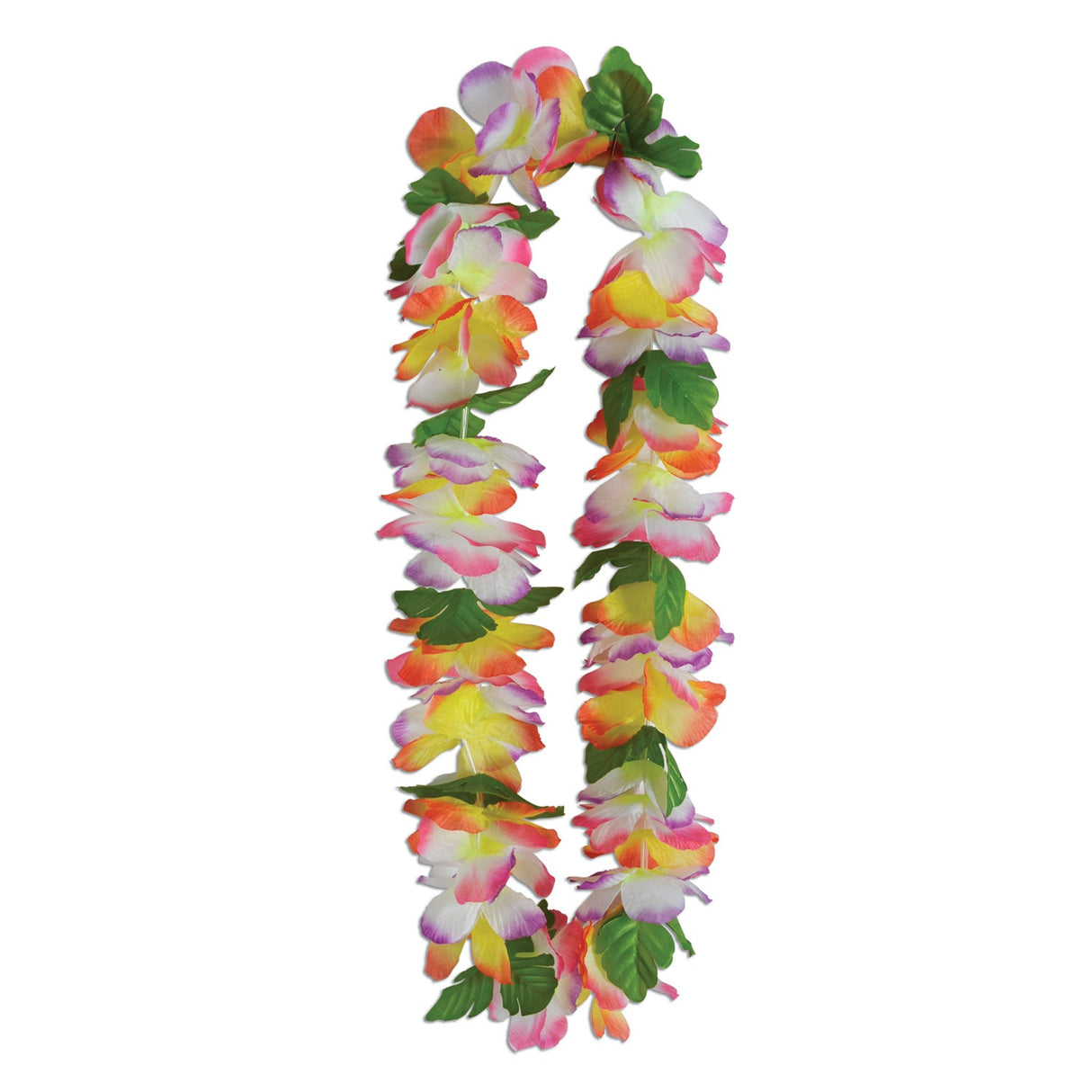 Party Accessories, Lei, Silk N'Petals, Tropical Garden,12 - 1 COUNT