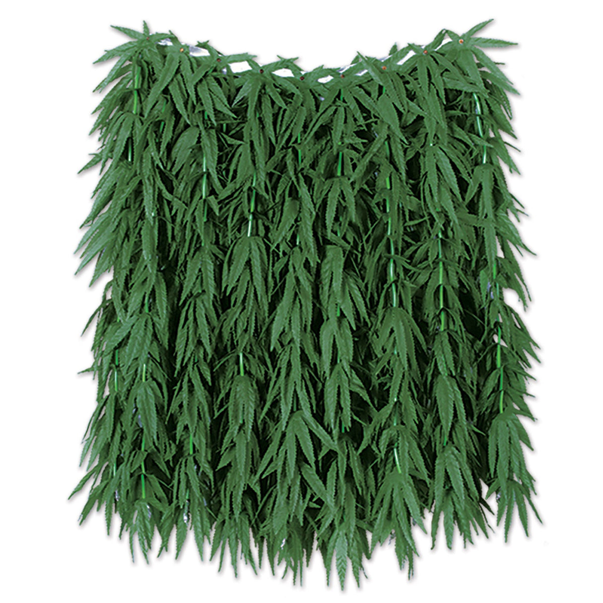 Party Accessories, Hula Skirt, Tropical Fern Leaf,6 - 1 COUNT