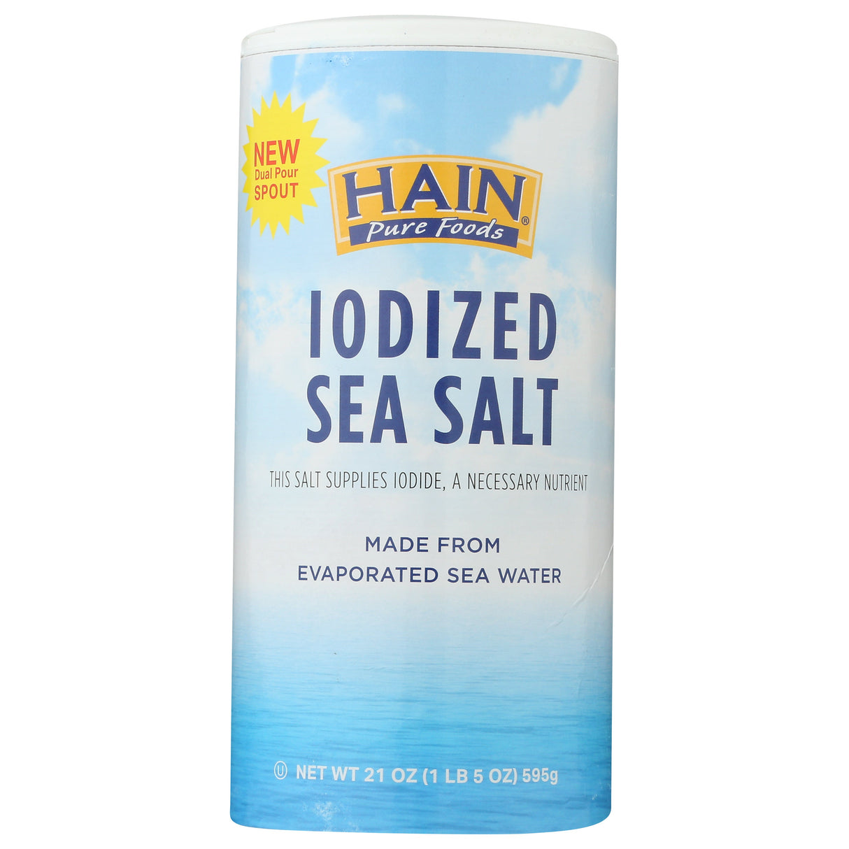 Salt, Iodized,8 - 21 OUNCE