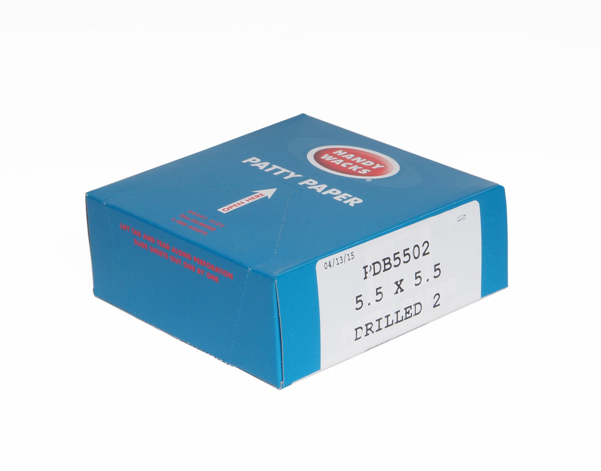 Patty Paper, 5.5 x 5.5 Inch, White,24 - 1000 COUNT