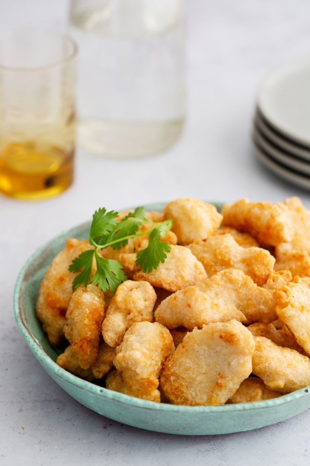 Chicken Breast Chunks, Tempura Battered, Frozen,6 - 2 POUND