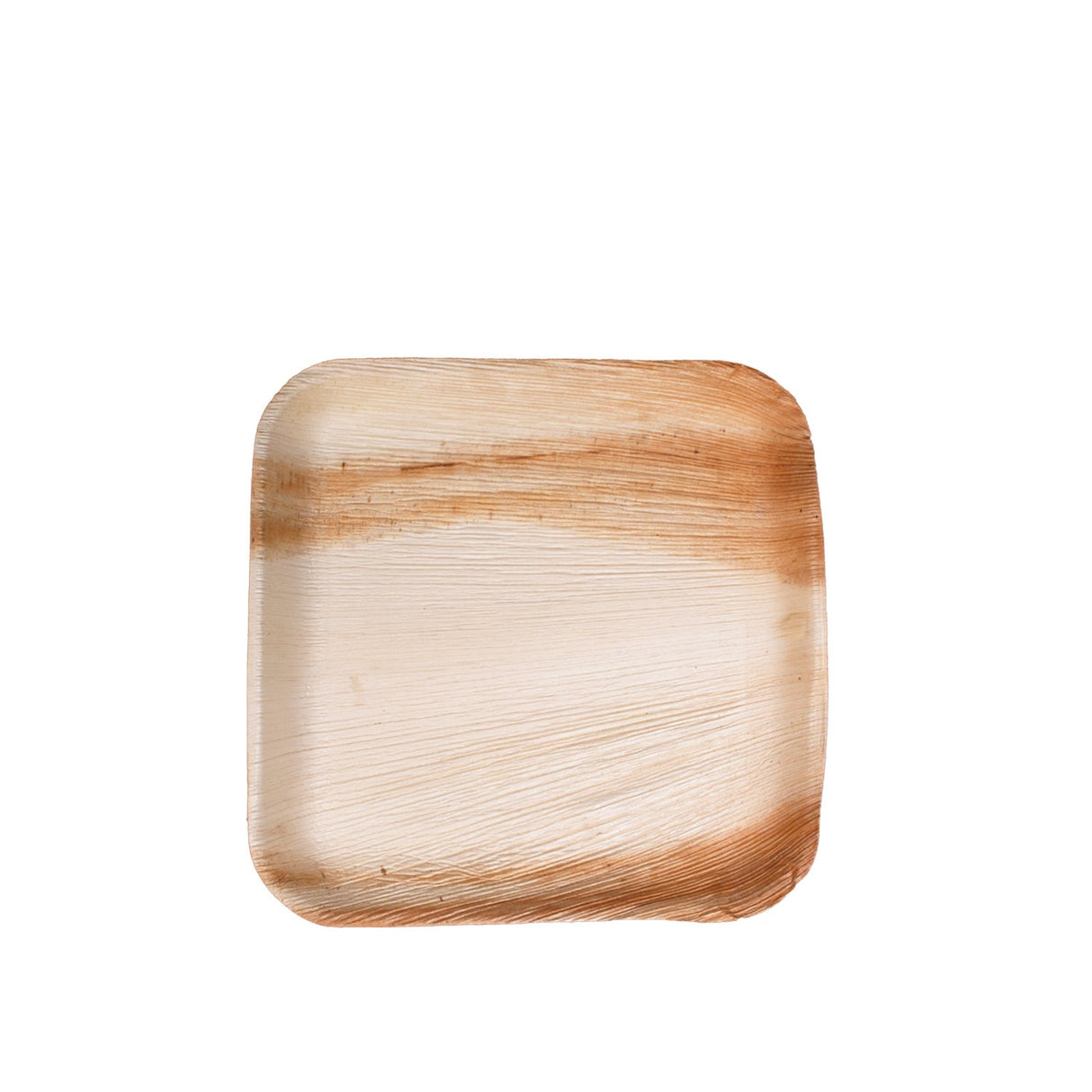 Plates, 8 Inch, Palm Leaf, Natural, Square,12 - 25 COUNT