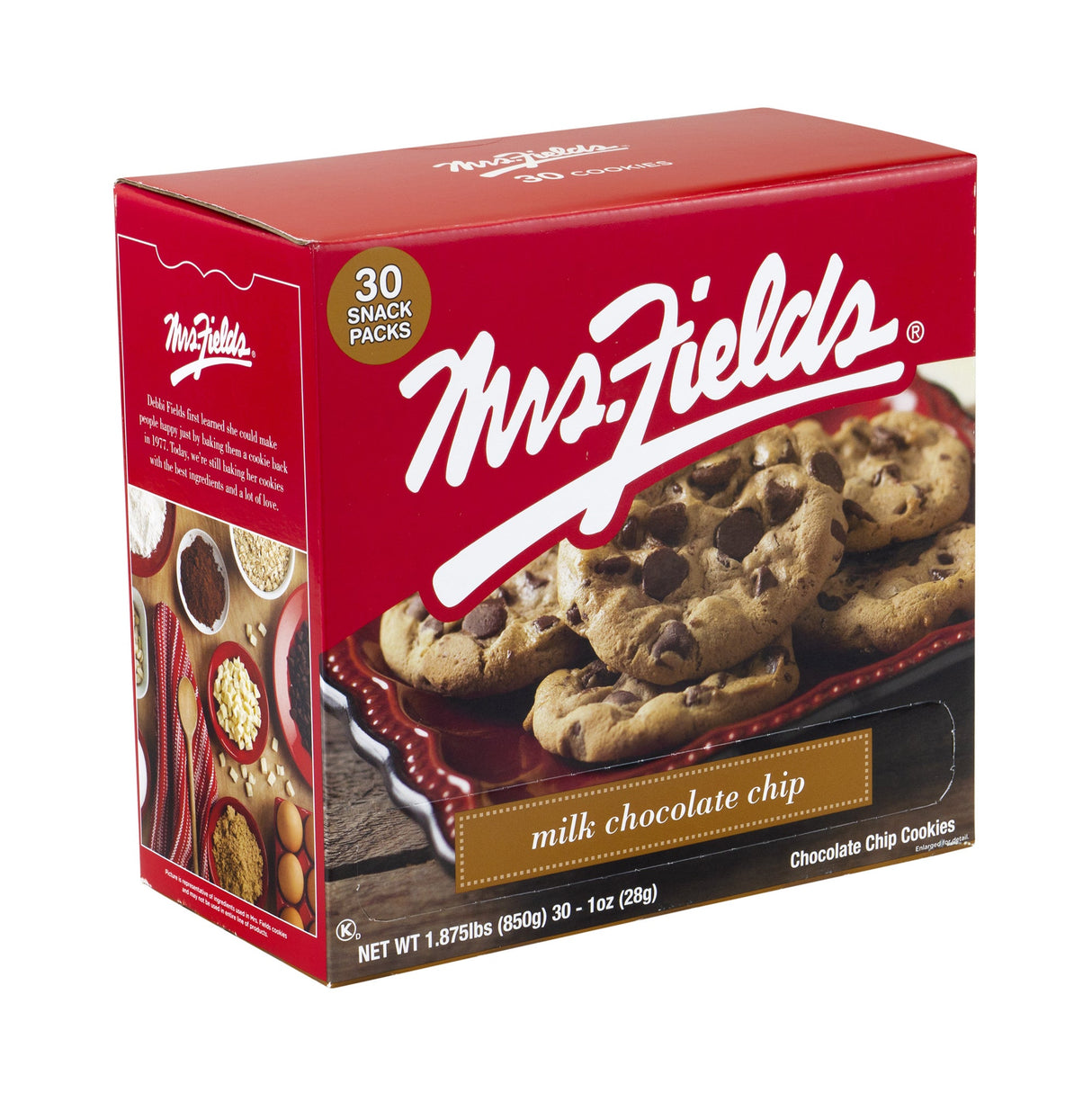 Cookies, Chocolate Chips, Single-Serve, Individually-Wrapped,30 - 1 OUNCE