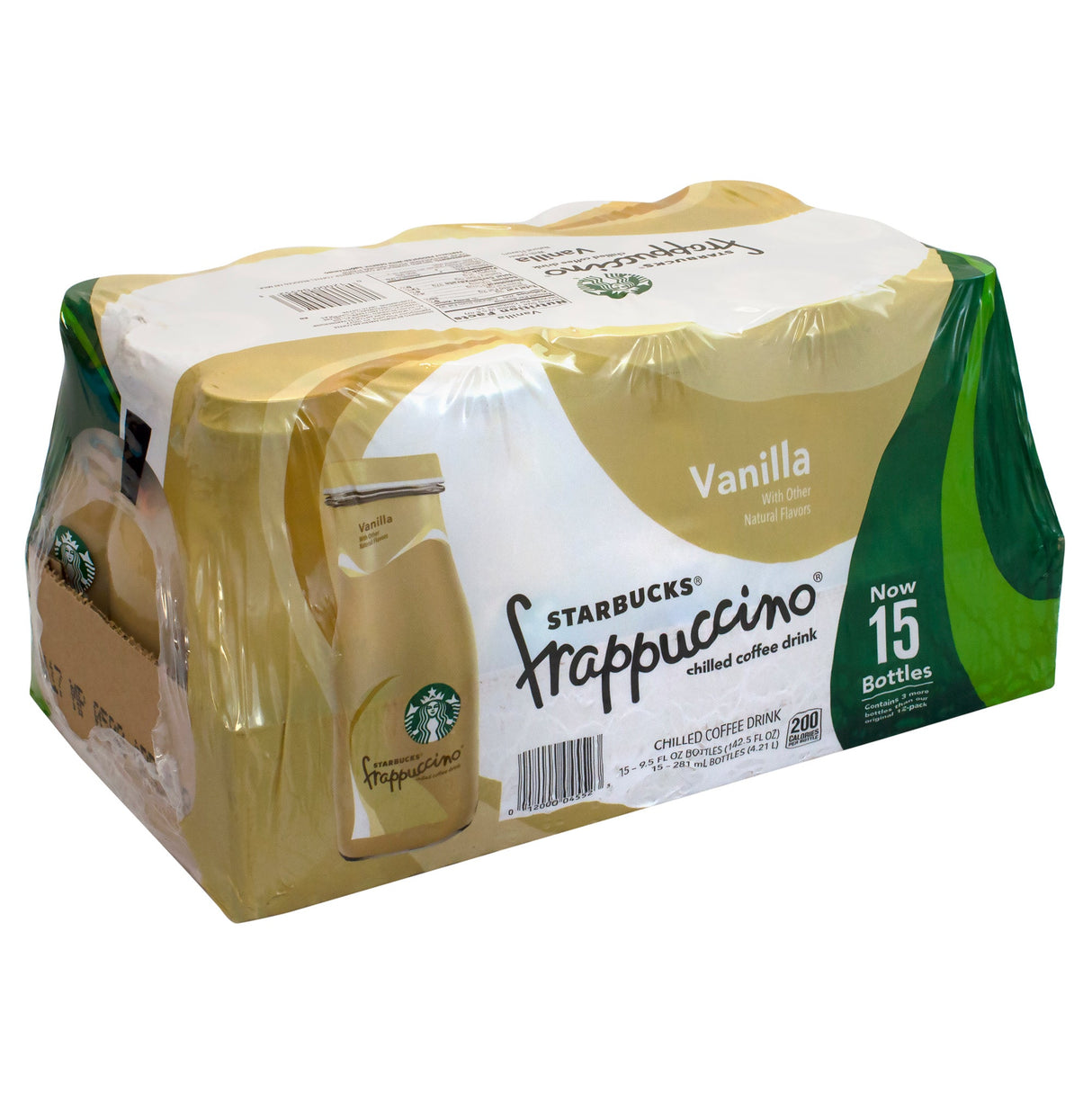 Frappuccino, Vanilla, Single-Serve,15 - 9.5 FLUID