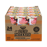 Soup, Ramen Noodle, Chicken Flavor, Cups, Shelf-Stable,24 - 2.25 OUNCE