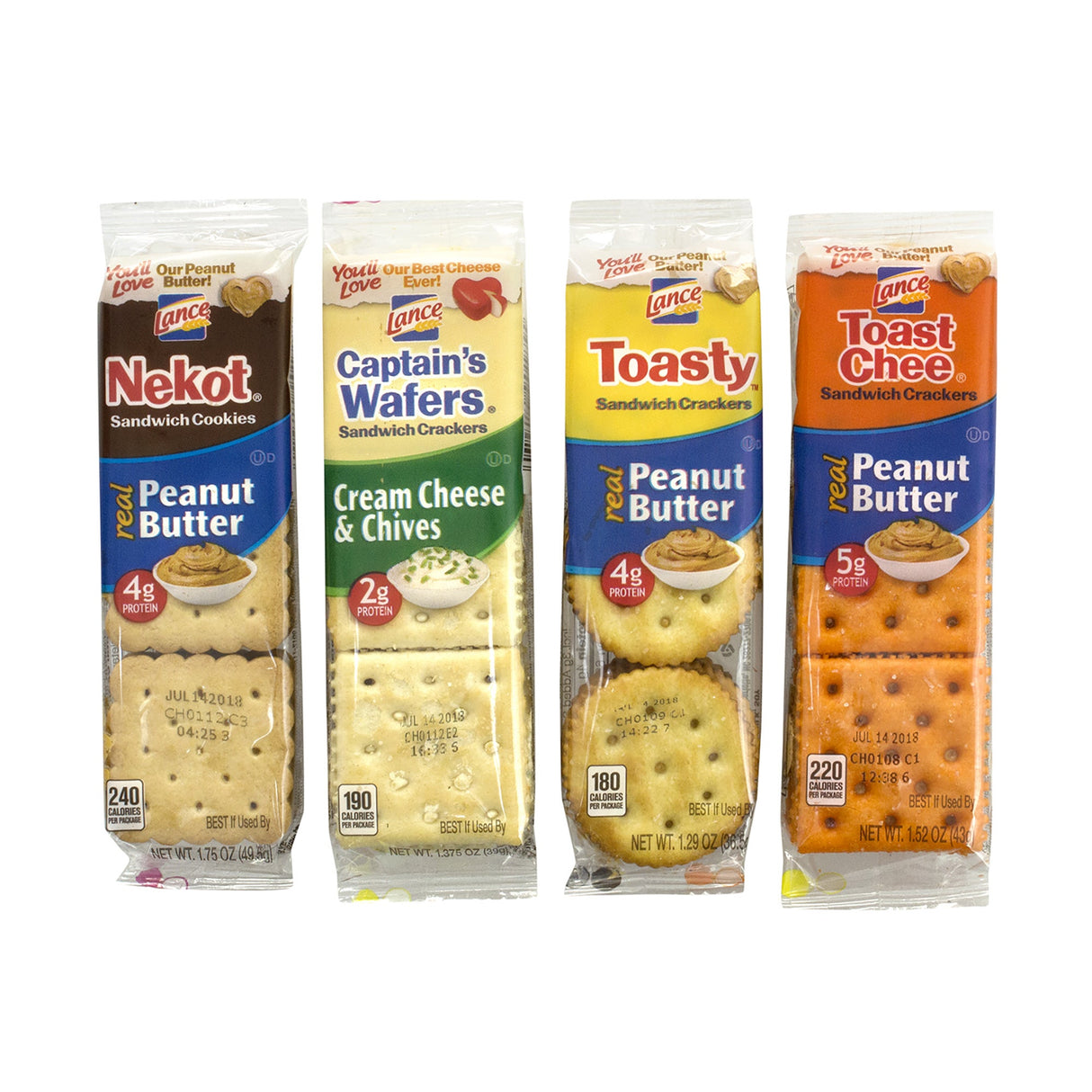Crackers, Sandwich, Assorted, Individual Packets,36 - 1 EACH
