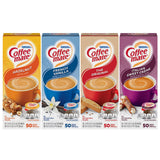 Creamer Cups, Liquid, Variety, Single-Serve, Shelf-Stable,4 - 50 COUNT