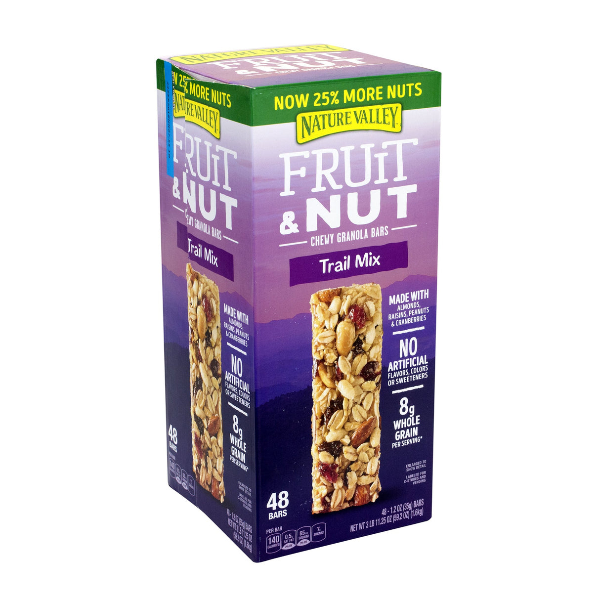 Granola Bars, Chewy Trail Mix, 1.2 Ounce,48 - 1 COUNT
