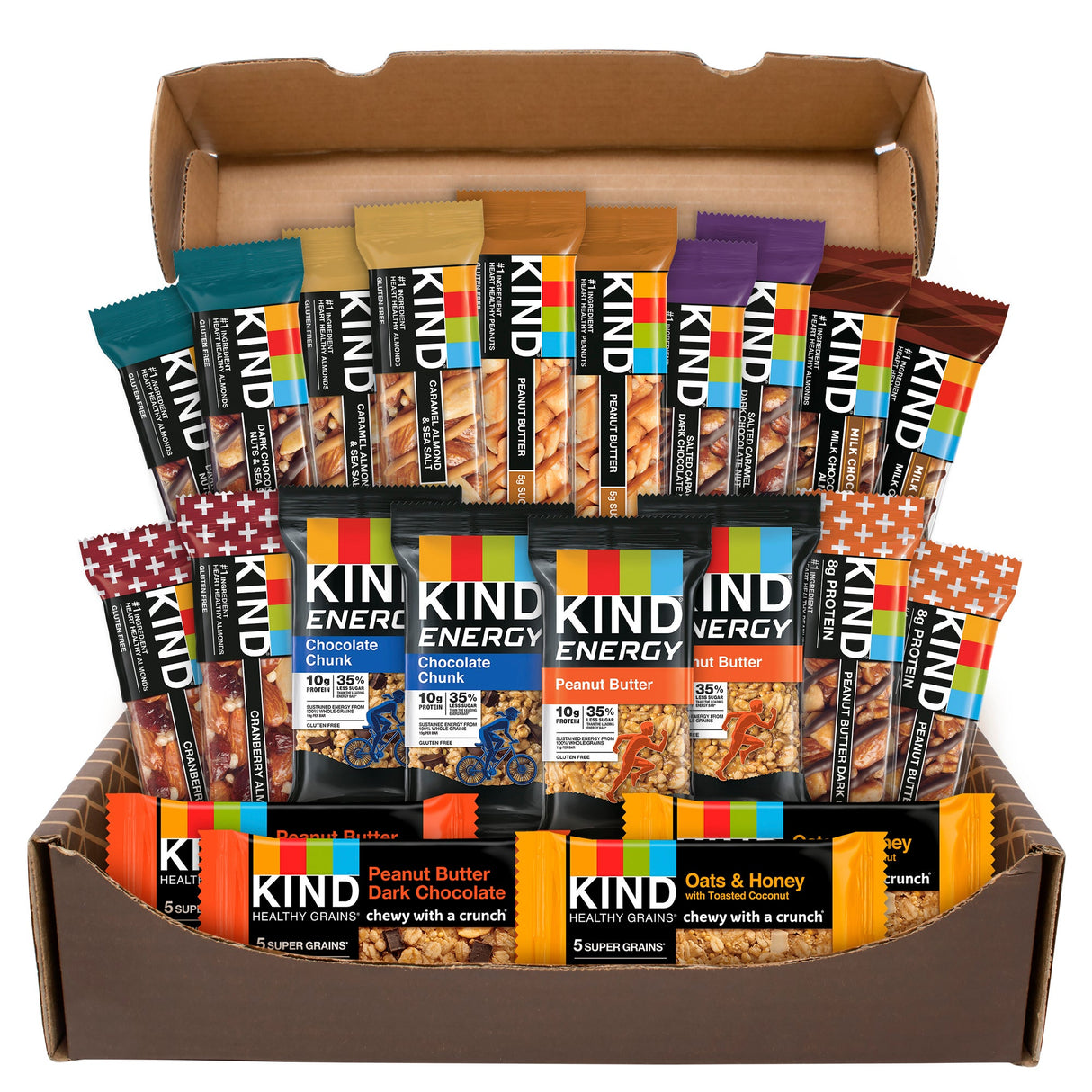 Bars, 11-Flavor Assortment,1 - 22 PIECE