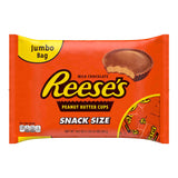 Candy, Peanut Butter Cup, Snack Size,30 - 0.65 OUNCE