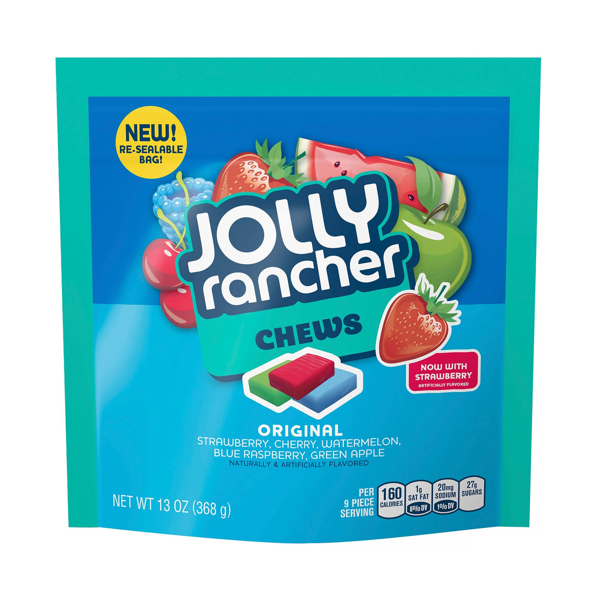 Candy, Fruit Flavors, Chewy, Assortment, 13 Ounce,1 - 4 COUNT