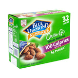 Almonds, Natural, Whole, Whole Natural, Single-Serve,32 - 0.63 OUNCE