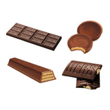 Candy Bars, Chocolate, Full Size, Variety Pack,30 - 1 EACH