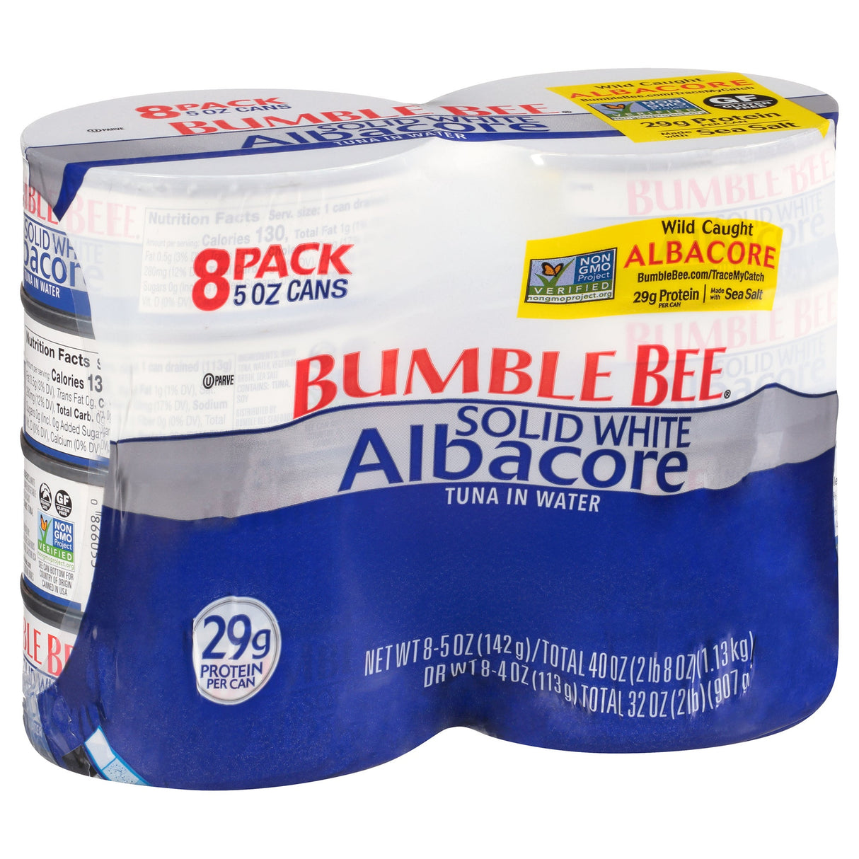 Tuna, White Albacore, Pouch,8 - 8 OUNCE