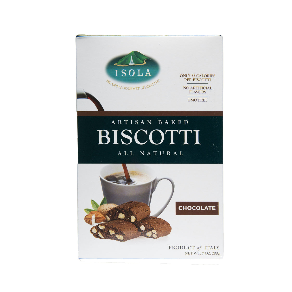 Biscotti, Chocolate,12 - 7 OUNCE