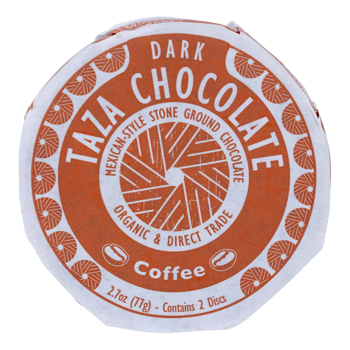 Candy Discs, Dark Chocolate, Coffee, 55% Cacao,12 - 2.7 OUNCE
