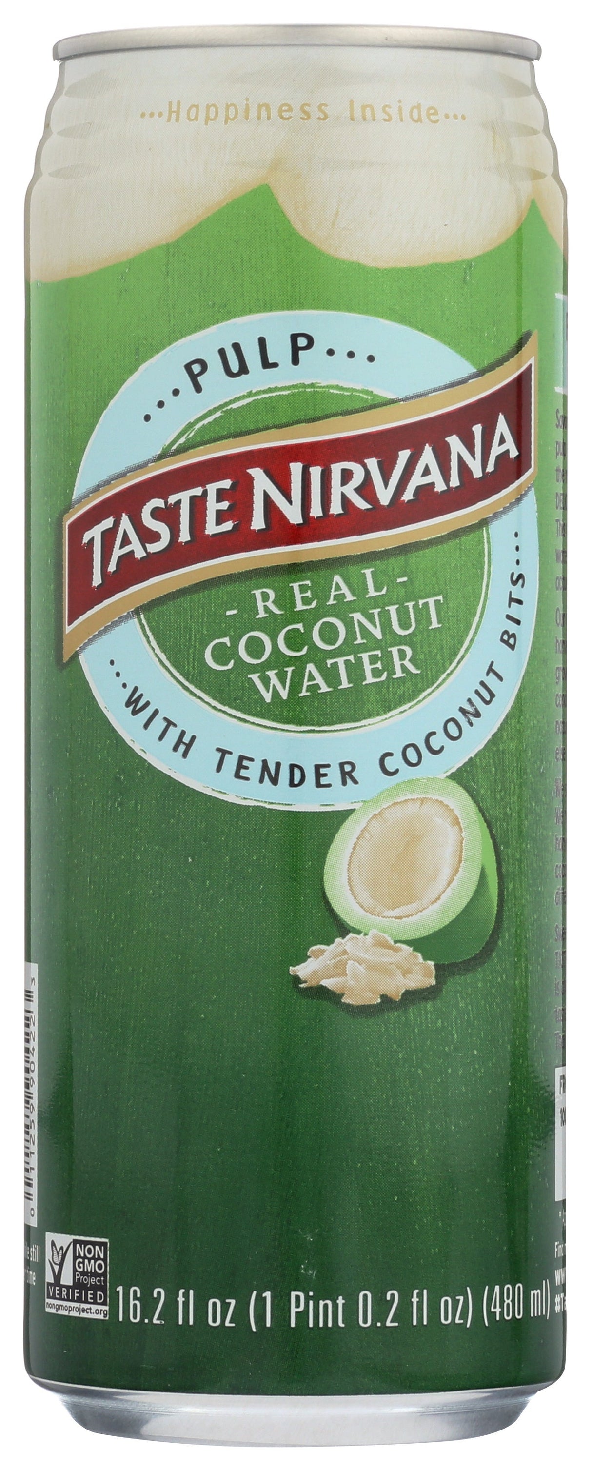 Water, Coconut, with Pulp, Can,12 - 16.2 FLUID