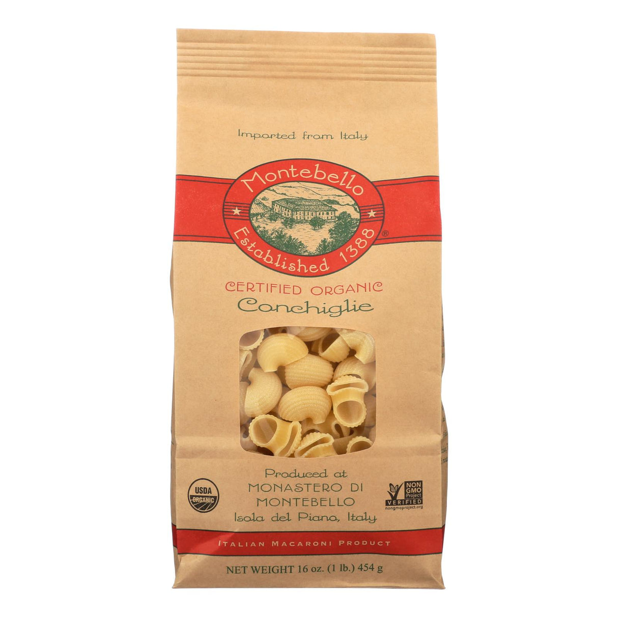 Pasta, Conchiglia,12 - 1 POUND