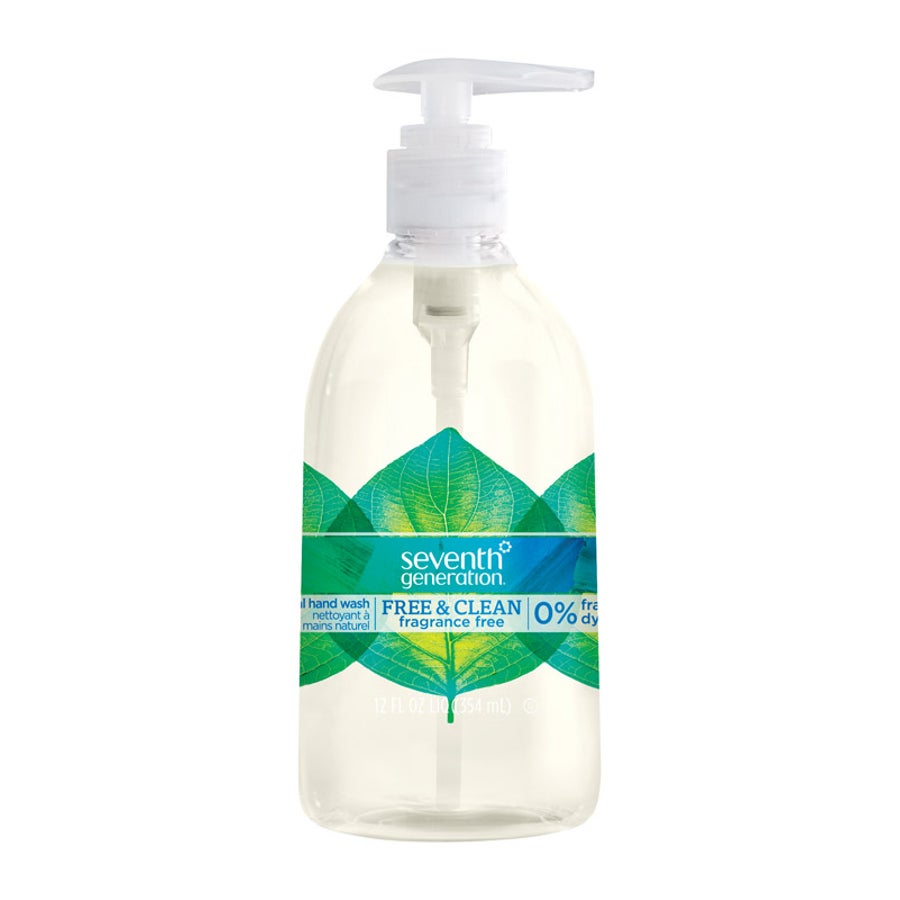 Hand Soap, Liquid, Free & Clear,1 - 12 OUNCE