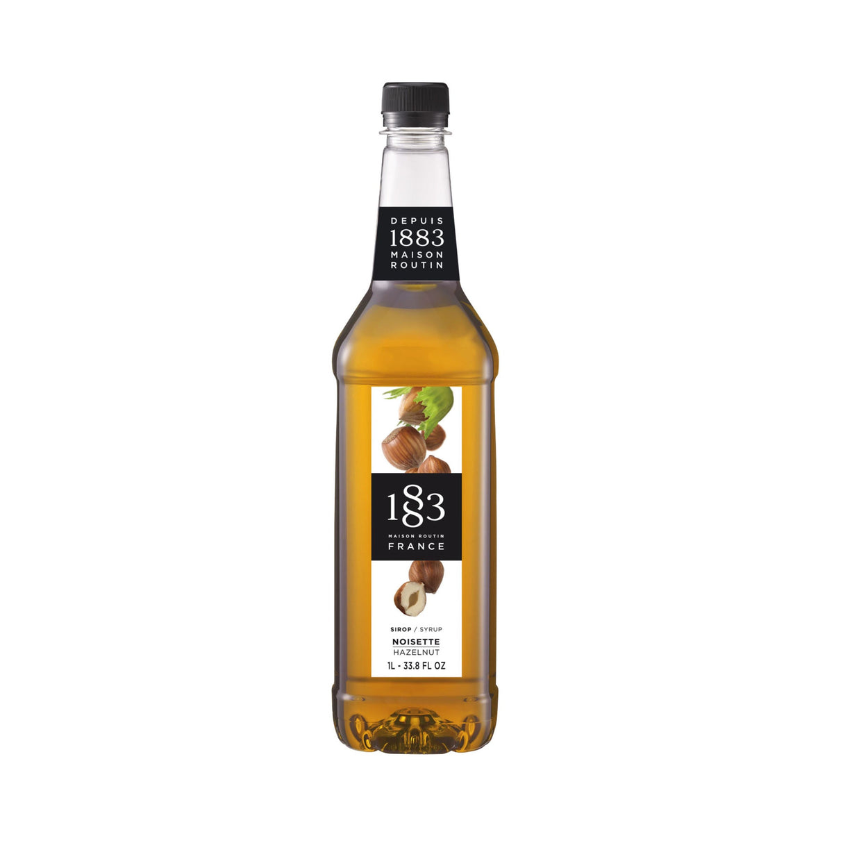 Beverage Syrup, Hazelnut, with Cane Sugar, Plastic,2 - 1 LITER