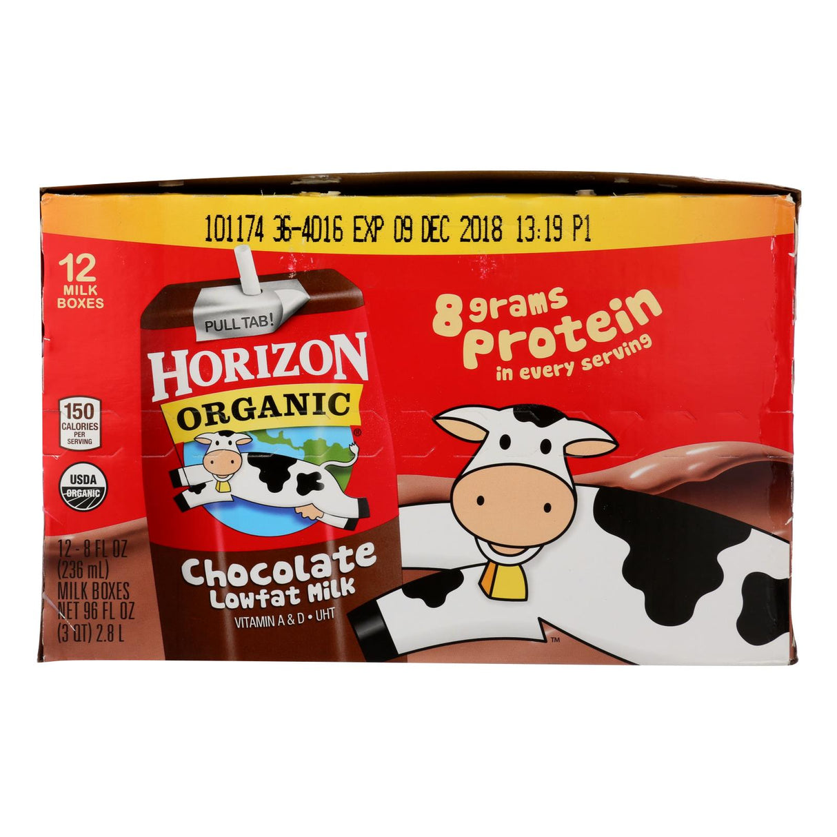 Milk, Lowfat, Chocolate, Single-Serve, Shelf-Stable,12 - 8 FLUID