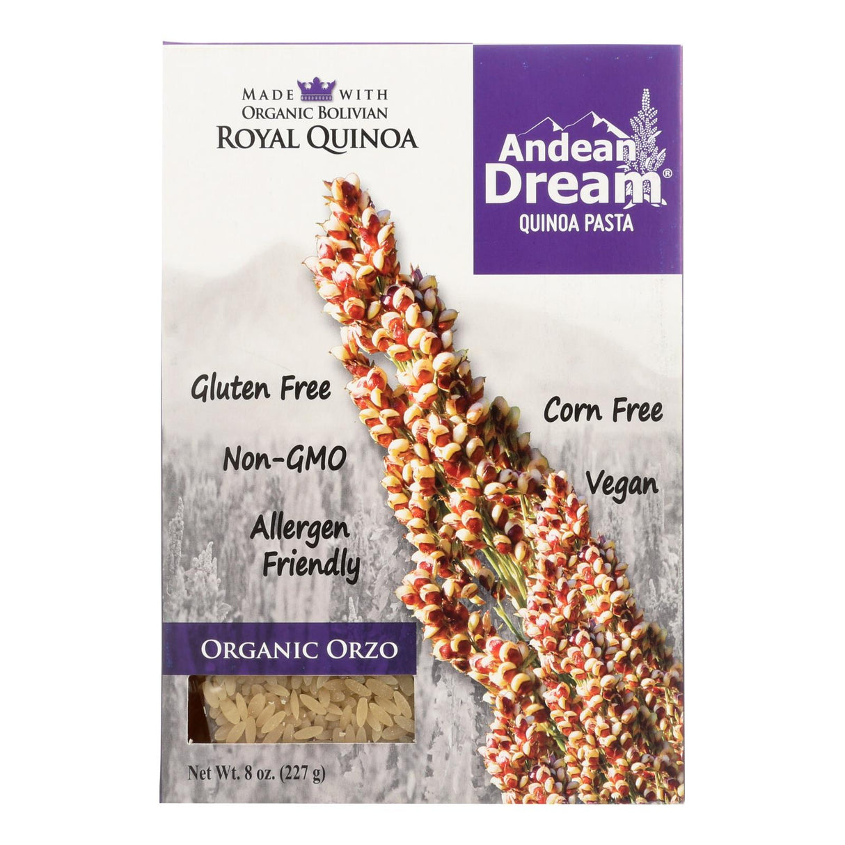 Pasta, Orzo, Quinoa,12 - 8 OUNCE