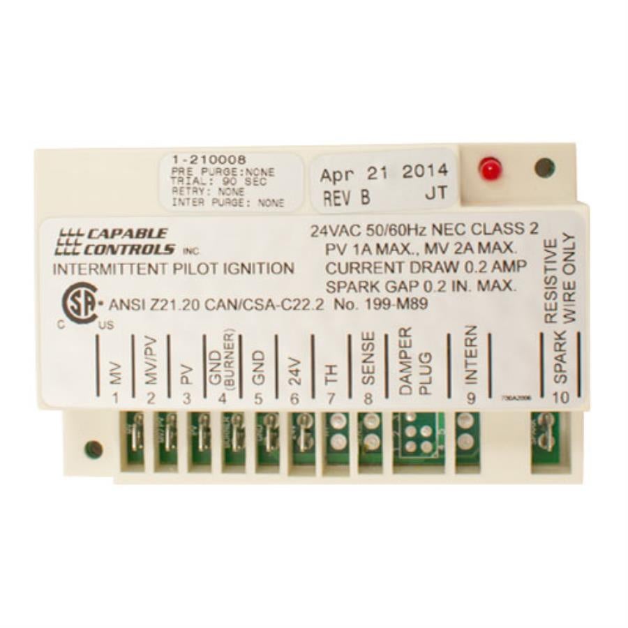 Replacement Parts, Ignition Control Module, for Honeywell,1 - 1 EACH