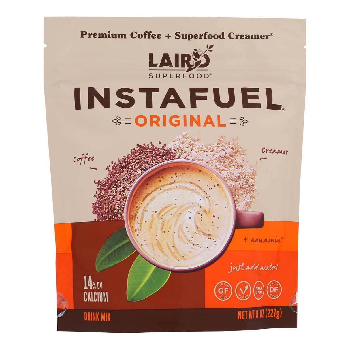 Coffee, Instant, with Creamer,6 - 8 OUNCE