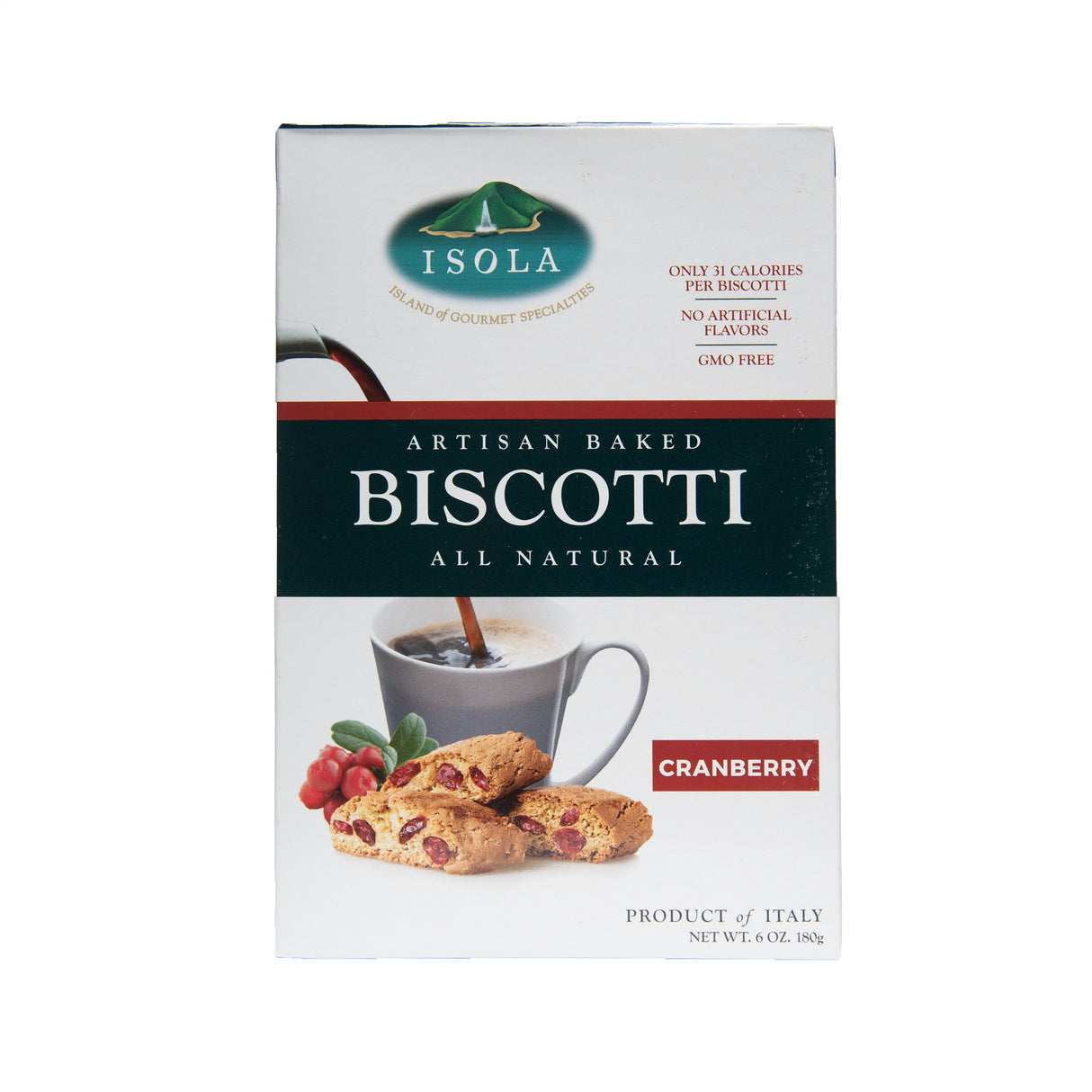 Biscotti, Cranberry,12 - 7 OUNCE