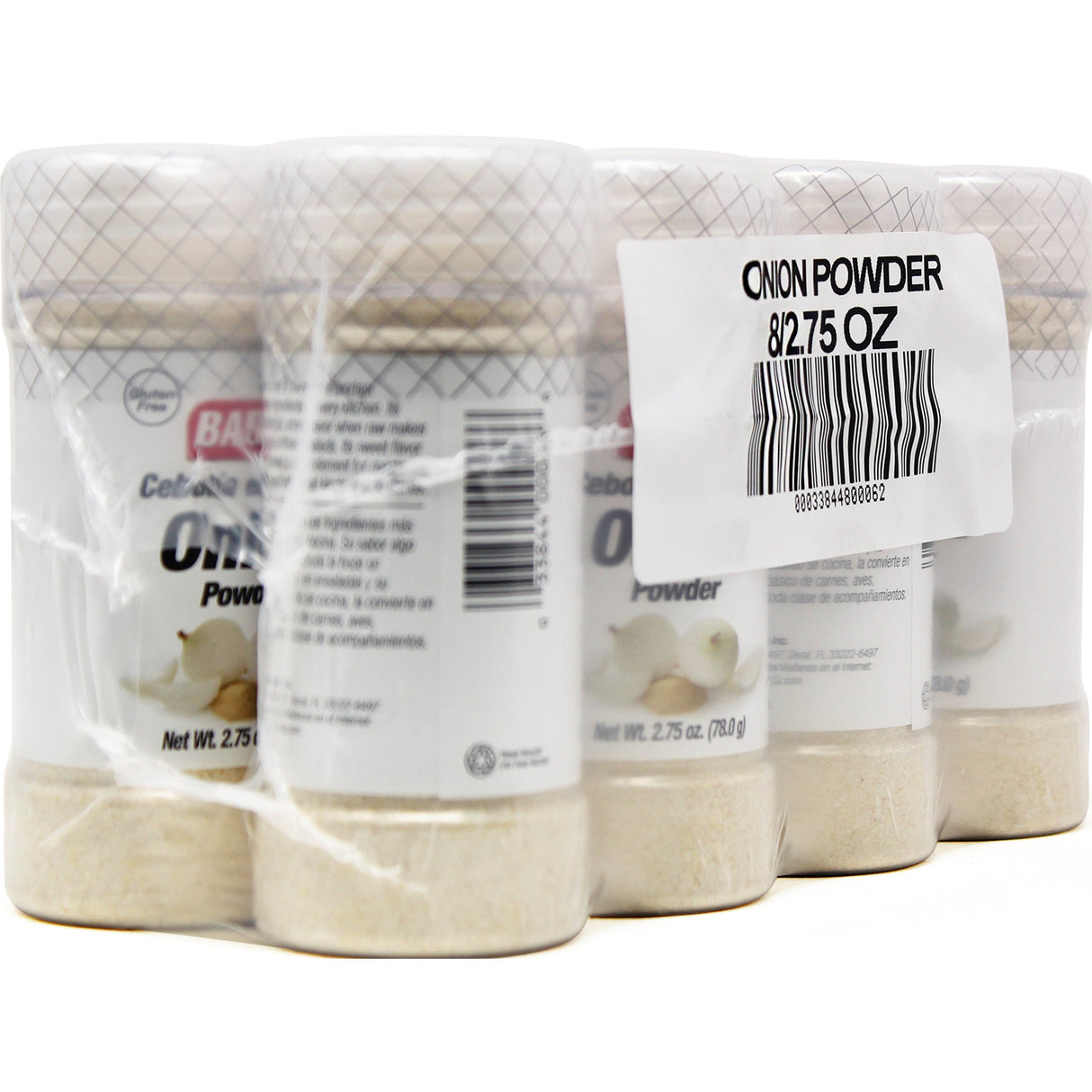 Spice, Onion Powder,8 - 2.75 OUNCE