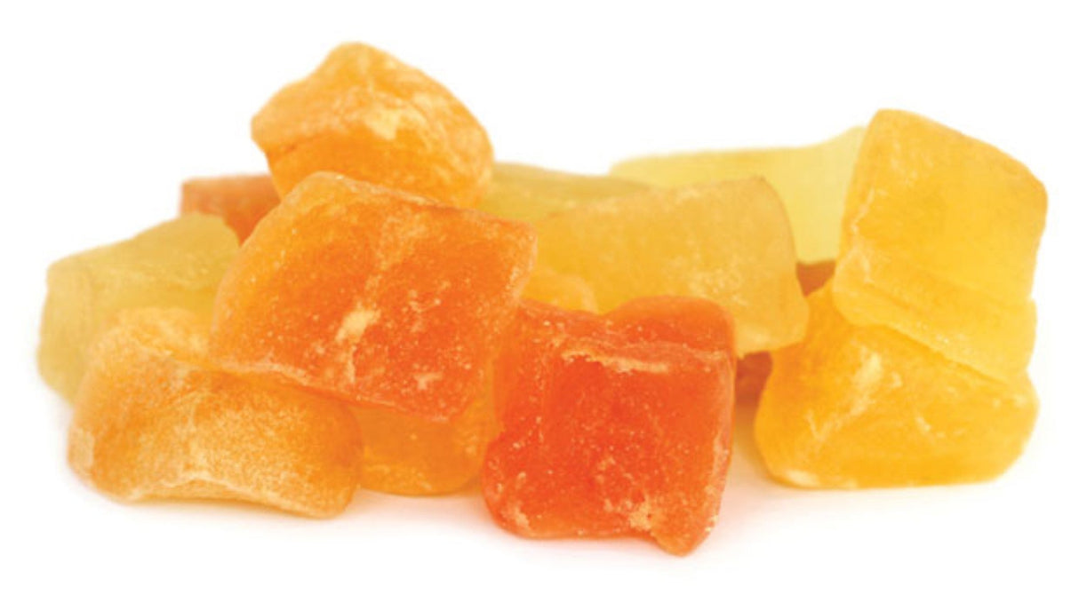 Papaya, Diced, Dried, Sulfite Free,6 - 2.2 POUND