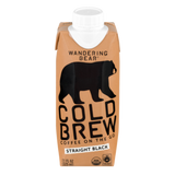 Coffee, Cold Brew, Straigh-Black, Ready-to-Drink, Single-Serve, Refrigerated,12 - 11 FLUID