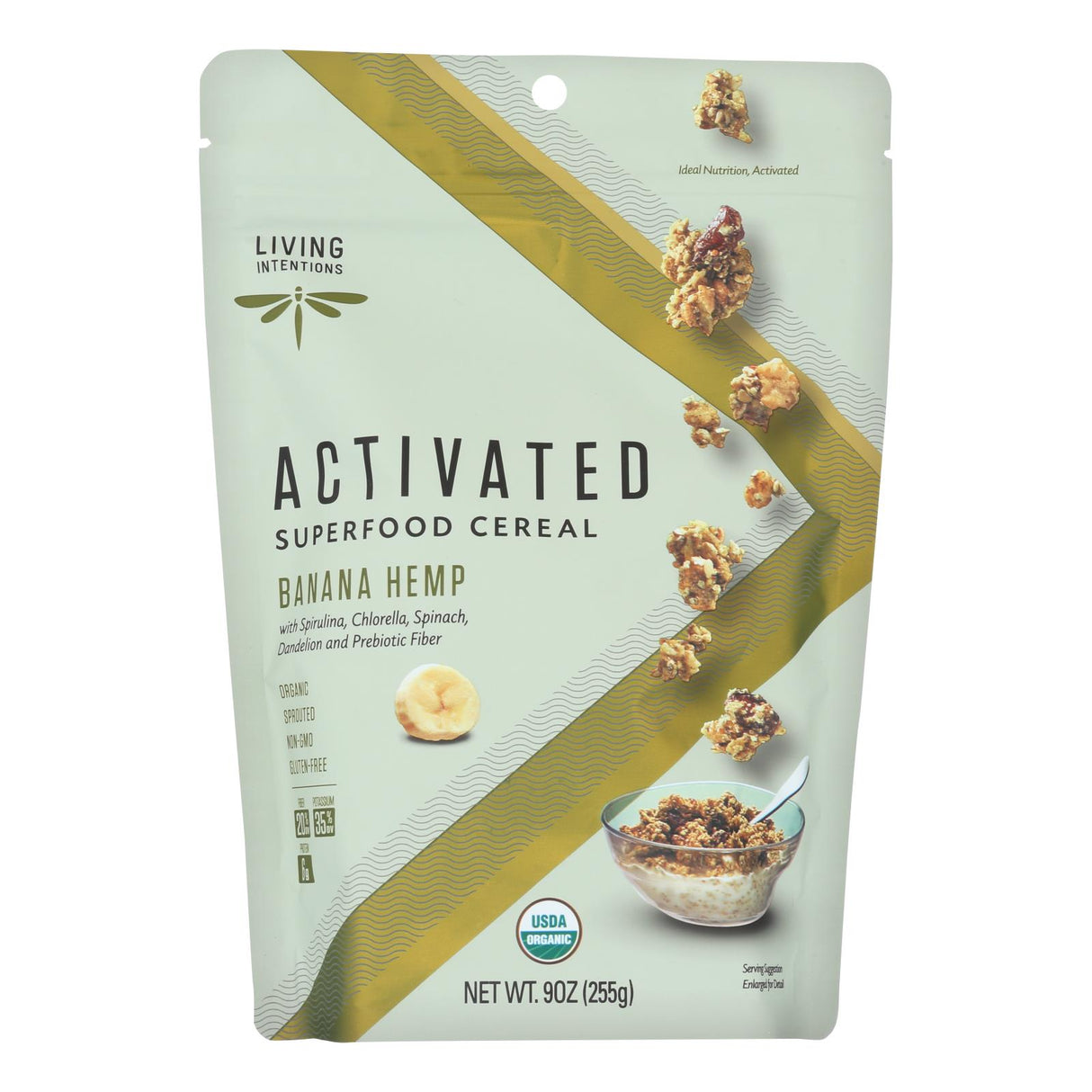 Cereal, Banana Hemp, Resealable Bag,6 - 9 OUNCE