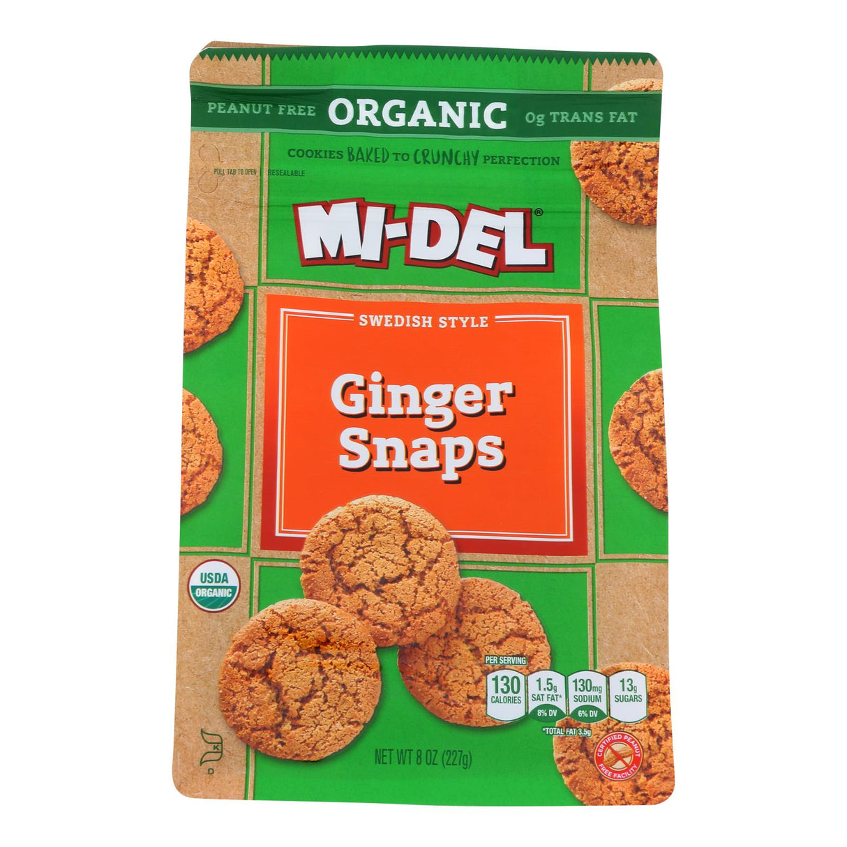 Cookies, Ginger Snap, Shelf-Stable,8 - 8 OUNCE