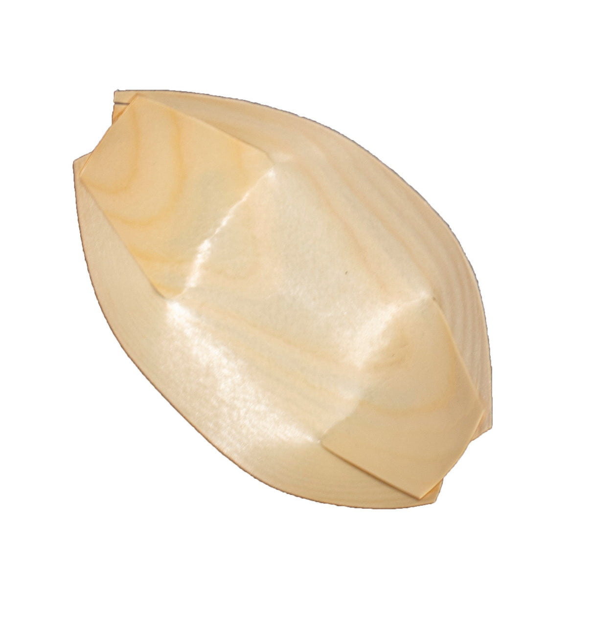 Dishes, 5 Inch, Wooden, Natural, Boat-Shape,20 - 50 COUNT