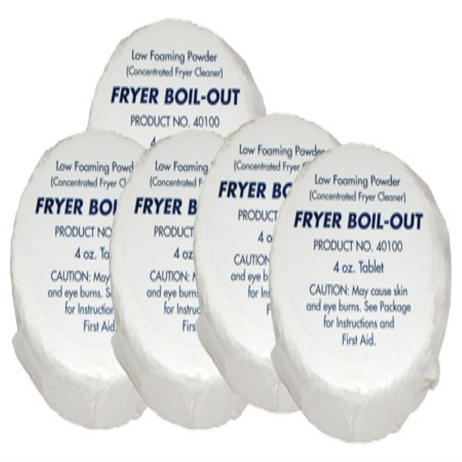 Cleaner, Fryer Boil-Out, Concentrated, Pucks,5 - 1 EACH