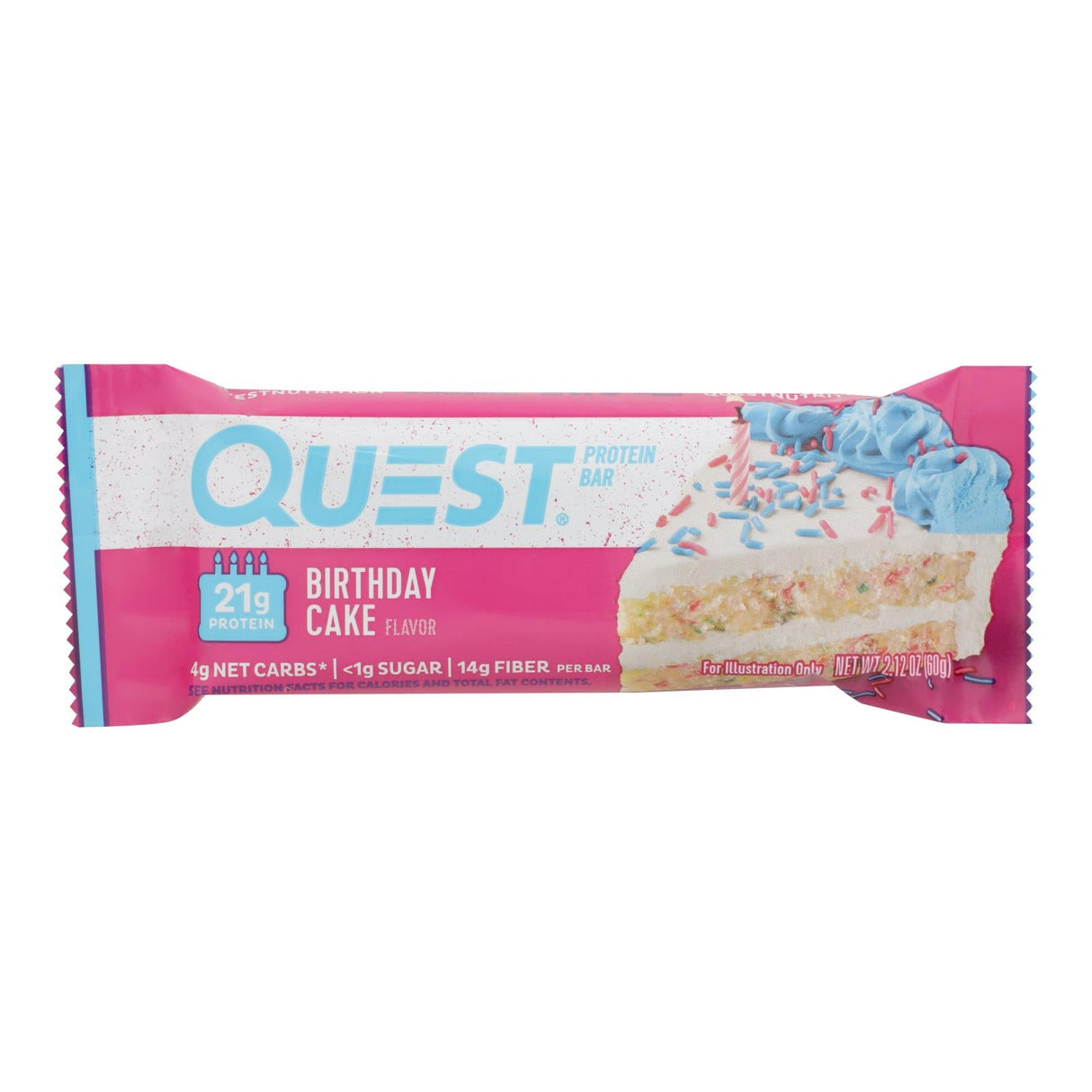 Bars, Protein, Birthday Cake,12 - 2.12 OUNCE