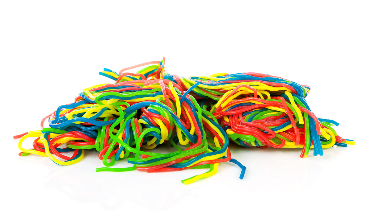 Candy, Licorice Laces, Assorted, Bulk,6 - 2.2 POUND