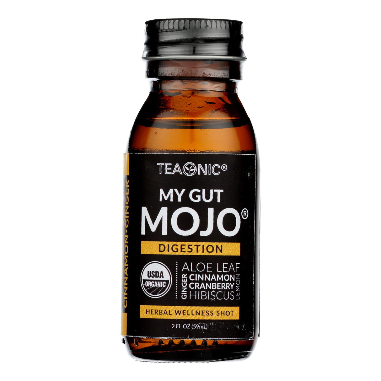 Tea, Digestion, Herbal Wellness Shot, Single-Serve,6 - 2 FLUID